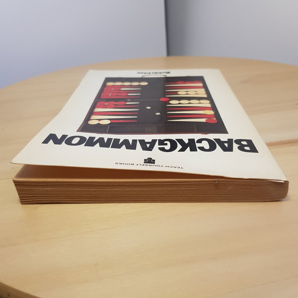 Teach yourself books - Backgammon By Robin A. Clay -  vintage paperback