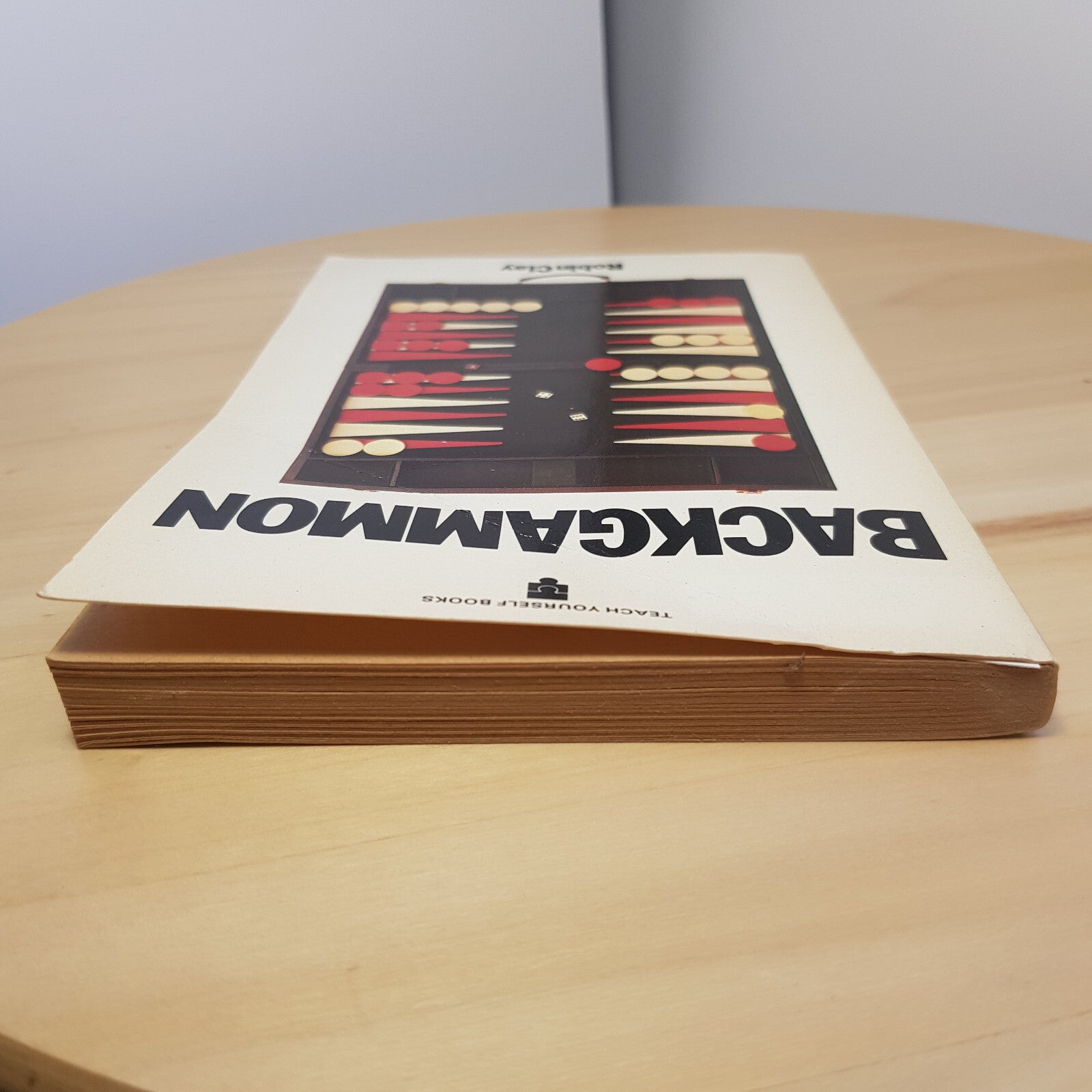 Teach yourself books - Backgammon By Robin A. Clay -  vintage paperback