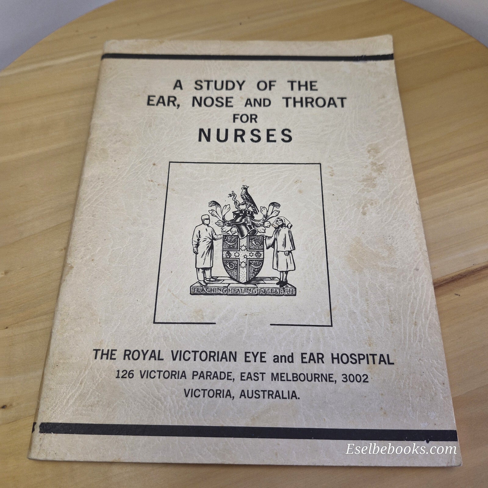 A study of the ear, nose and throat for nurses - by the Royal Victorian  Eye ...