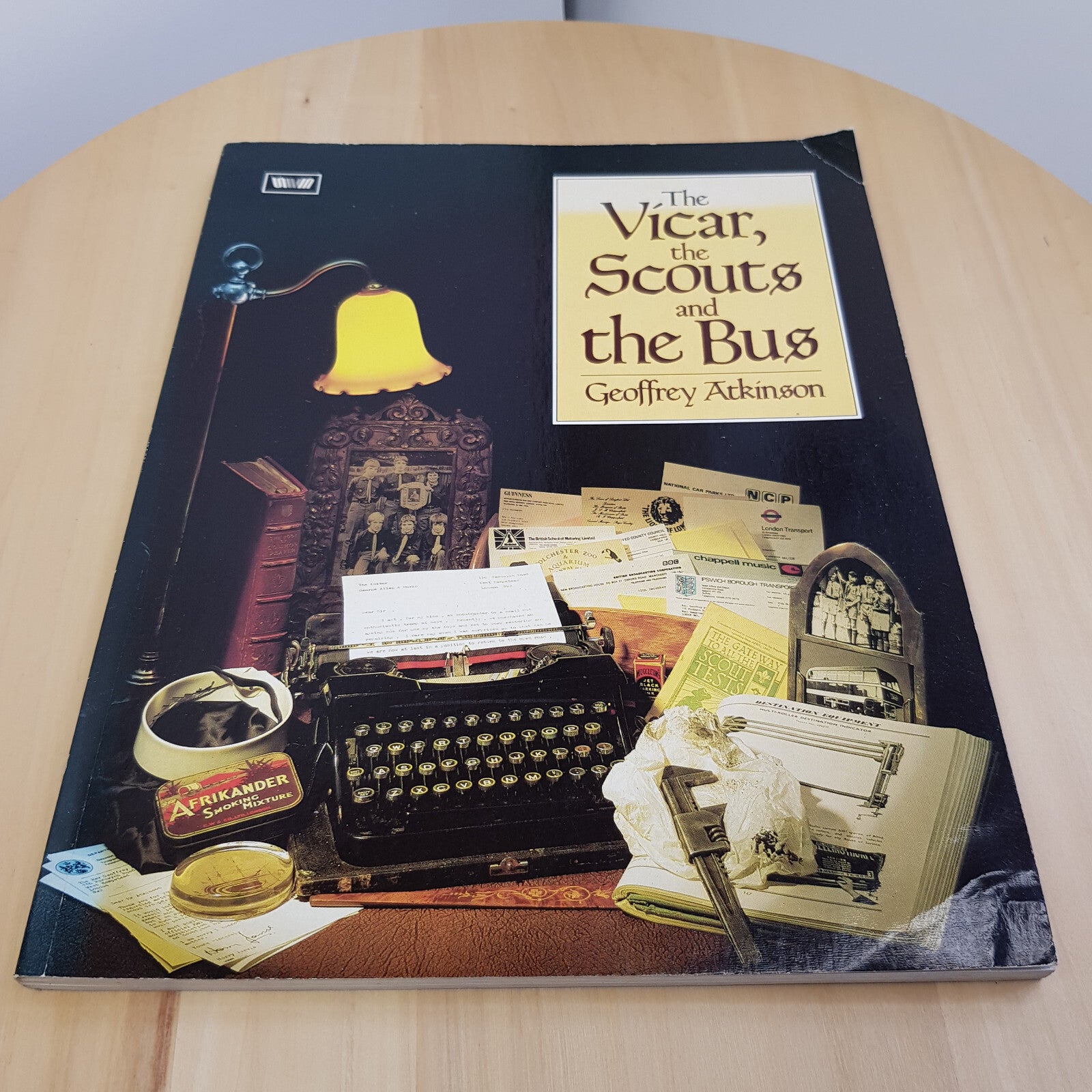The Vicar, the Scouts and the Bus by Geoffrey Atkinson - vintage paperback