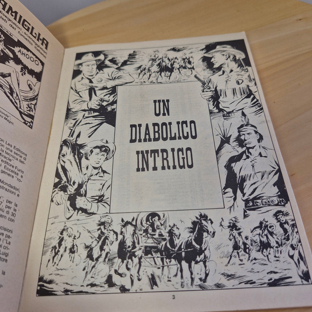 Tex issue #274 - Un diabolico intrigo - printed 1983 - IN ITALIAN - paperback