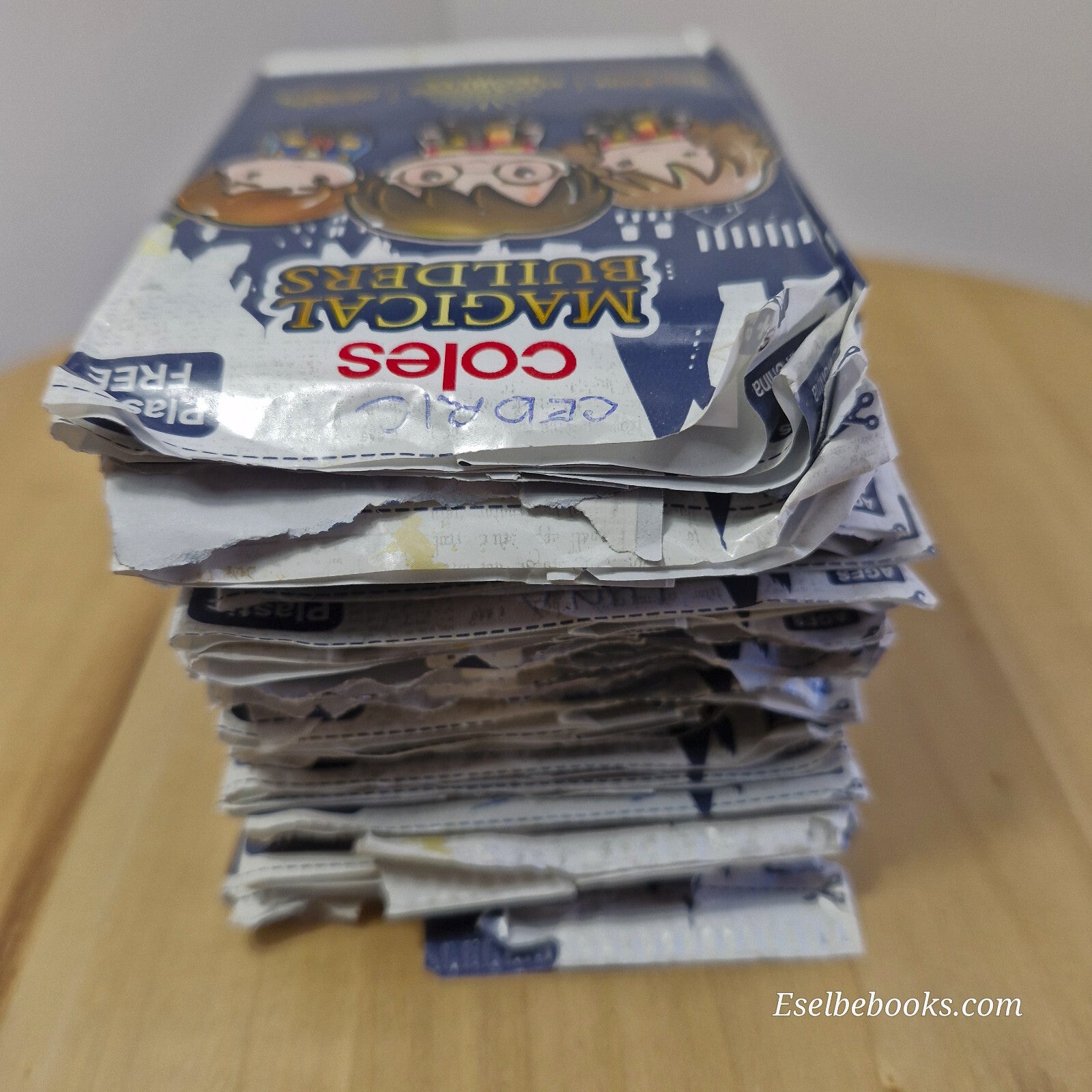 HARRY POTTER Bulk Lot of 23 Coles Magical Builders Packs - unopened