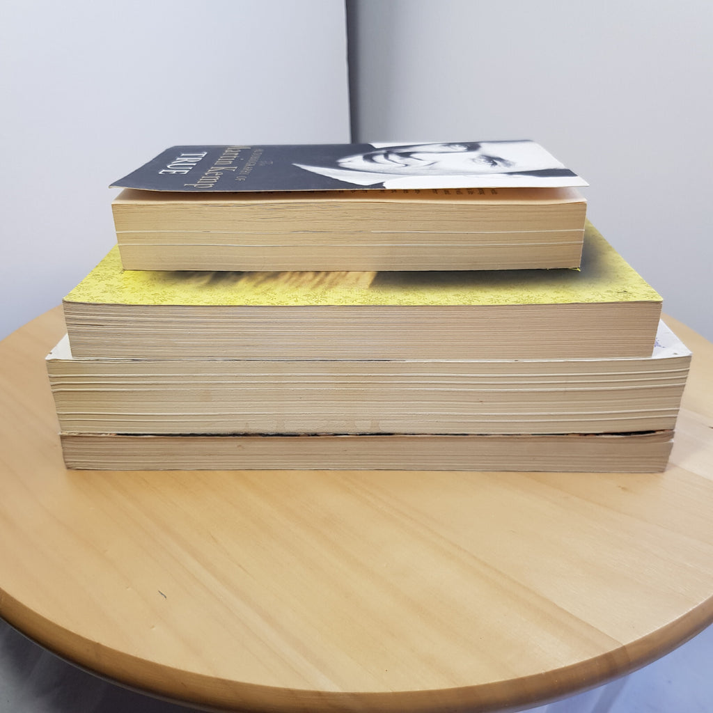 Bundle x 4 memoirs - True/Next to you/Forbidden love/Velocity - paperbacks