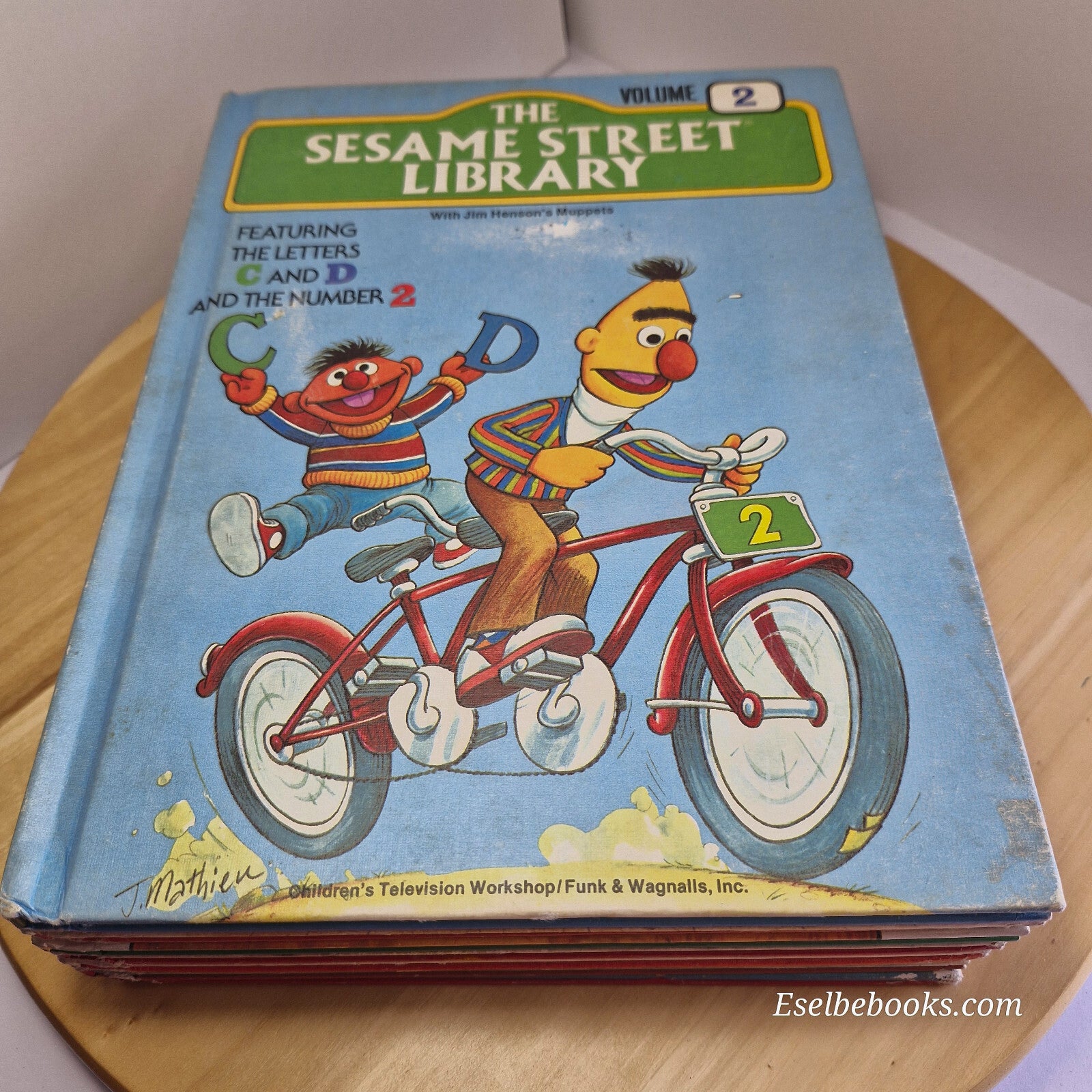 The Sesame Street Library books - buy 2 or more for discount - vintage hardbacks