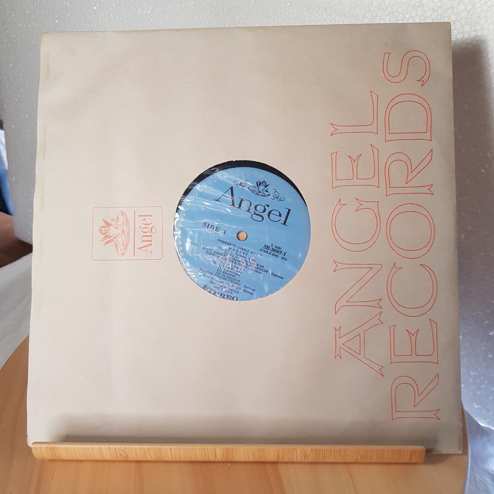 EMI [Angel Series] HOMAGE TO GERALD MOORE Stereo LP Vinyl x 2 disc set