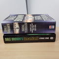 Dreamland book 5 & Fatal Terrain by Dale Brown - paperbacks