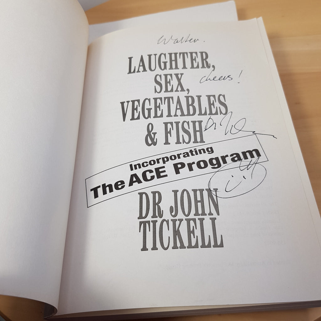 2 x paperbacks - Bolder by Carl Honore & Laughter, sex, vegetables & fish - h...