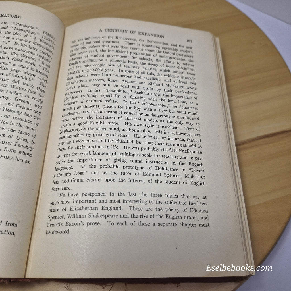 English literature - an introduction and guide to the best English books - vi...