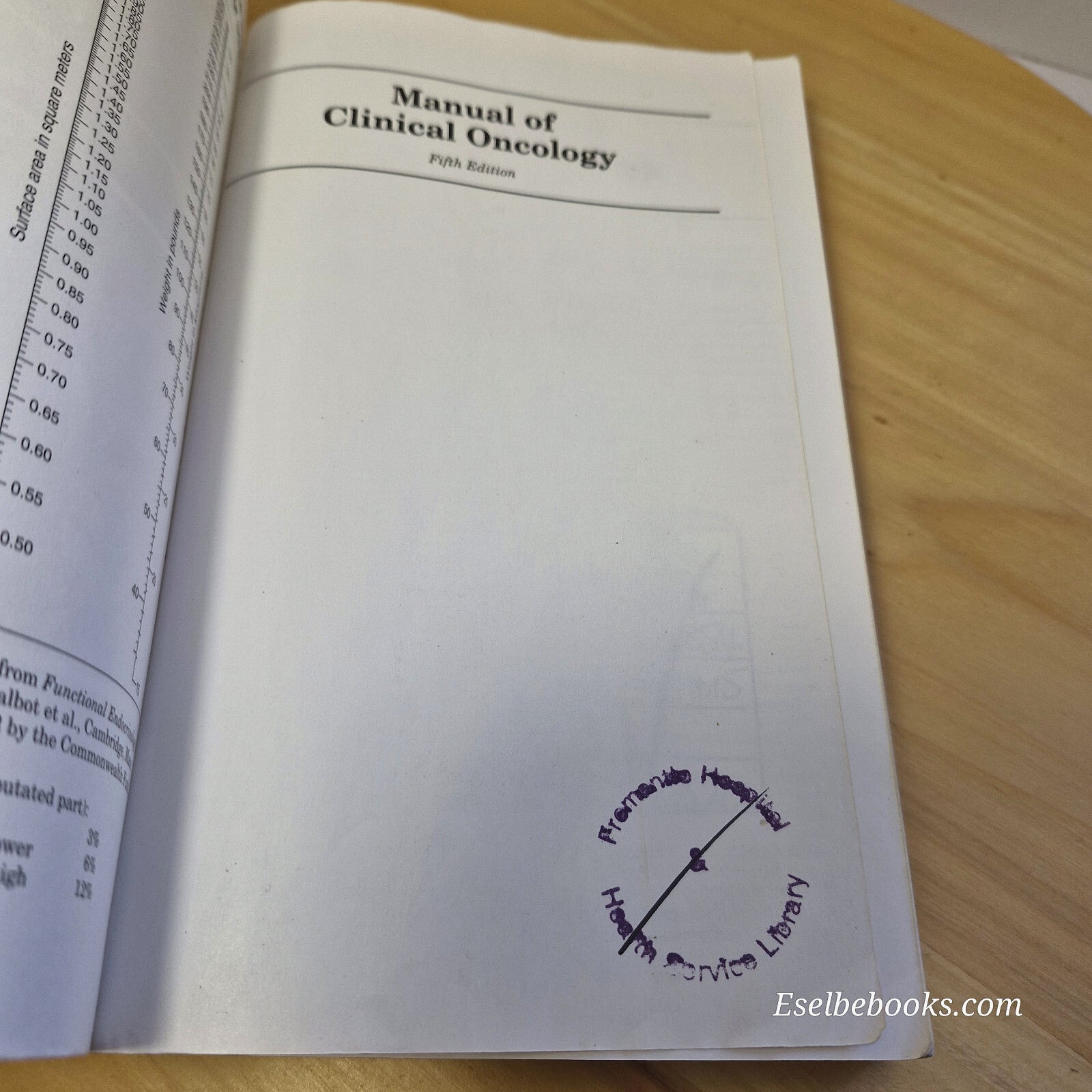 Manual of Clinical Oncology 5th edition - 2004 - paperback