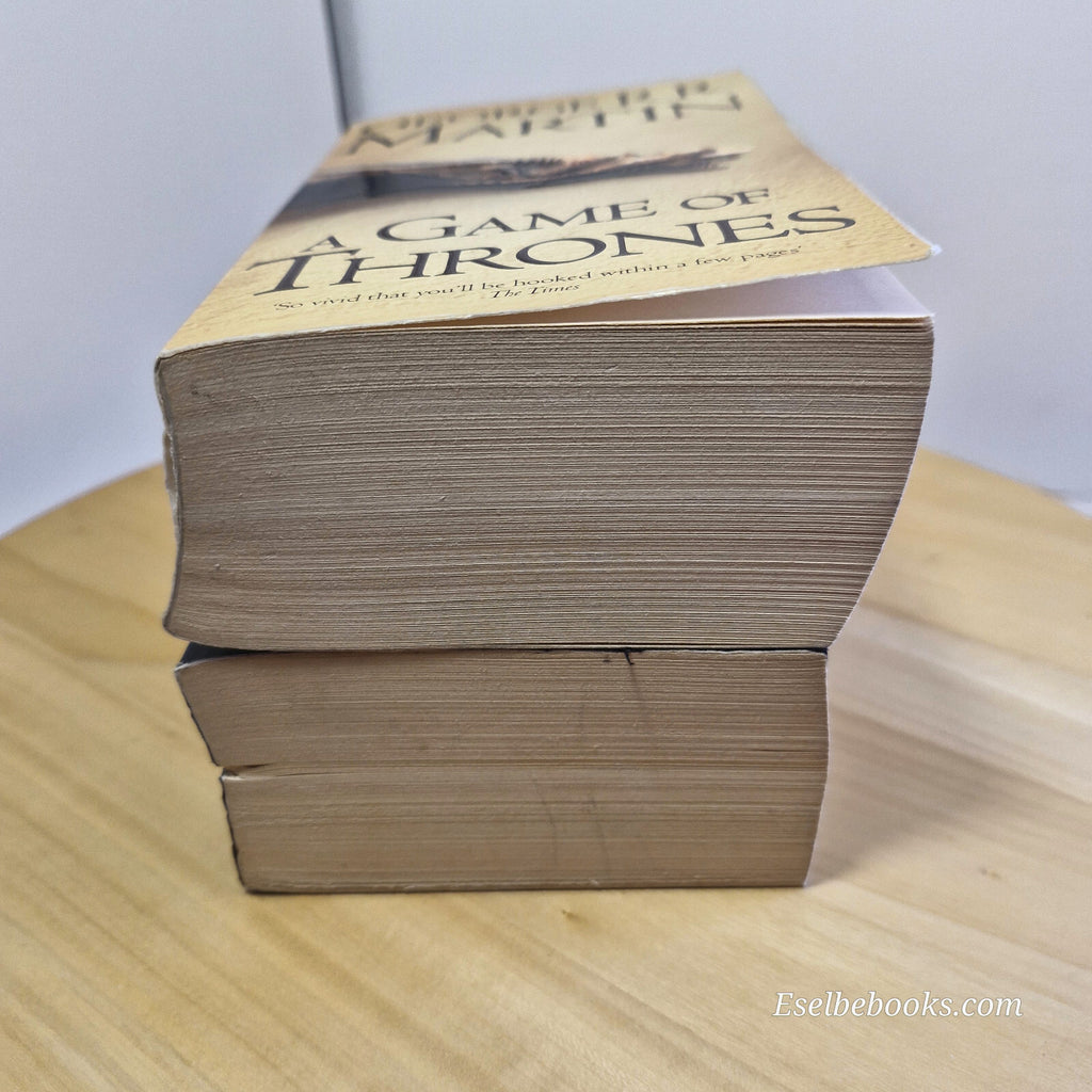 George R R Martin - A Game of Thrones & A Clash of Kings - paperbacks