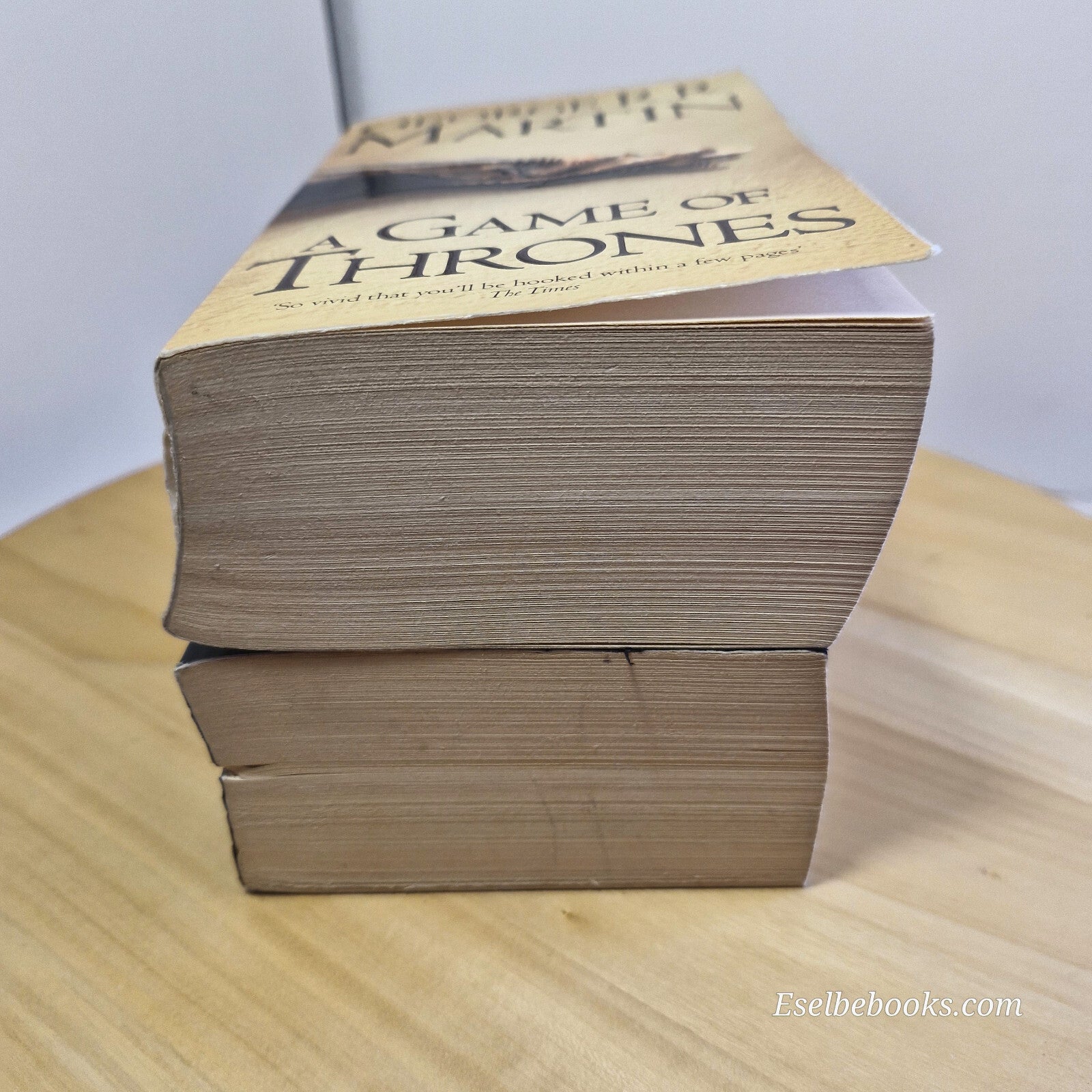 George R R Martin - A Game of Thrones & A Clash of Kings - paperbacks