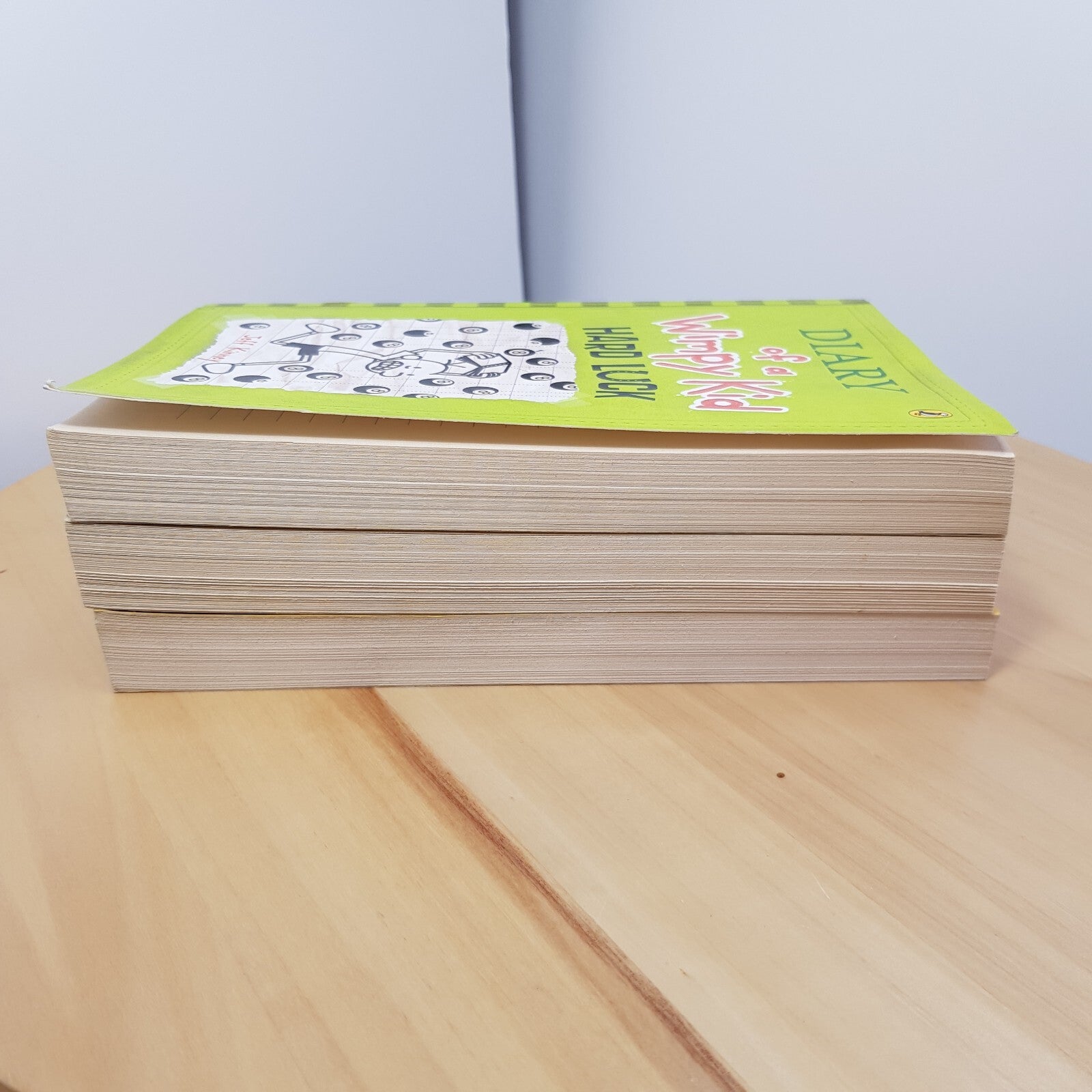 Diary of wimpy kid #4 #5 #8 (3 books) by Jeff Kinney - paperbacks