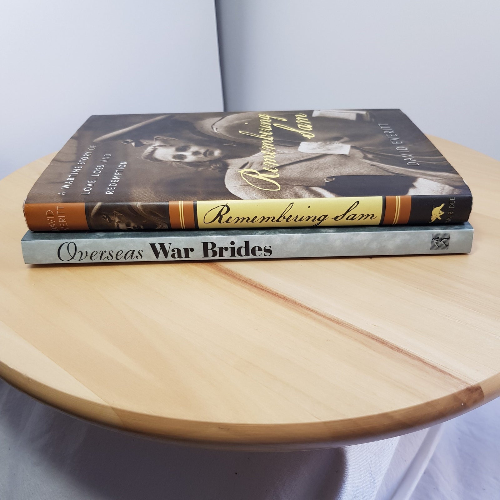 Bundle x 2 biography books - women and wartime love and loss - paperback/hard...