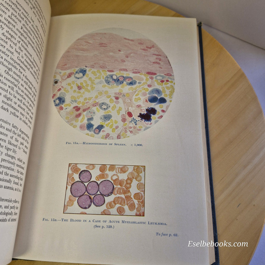 Diseases of the Blood 2nd edition By Alfred Piney - vintage hardback