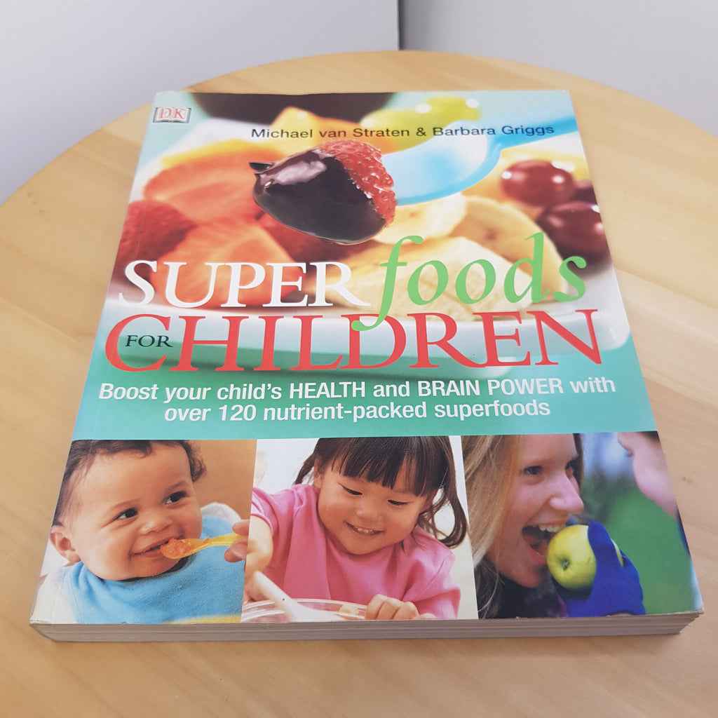 Bundle x 2 books healthy eating for pregnancy and children - paperbacks