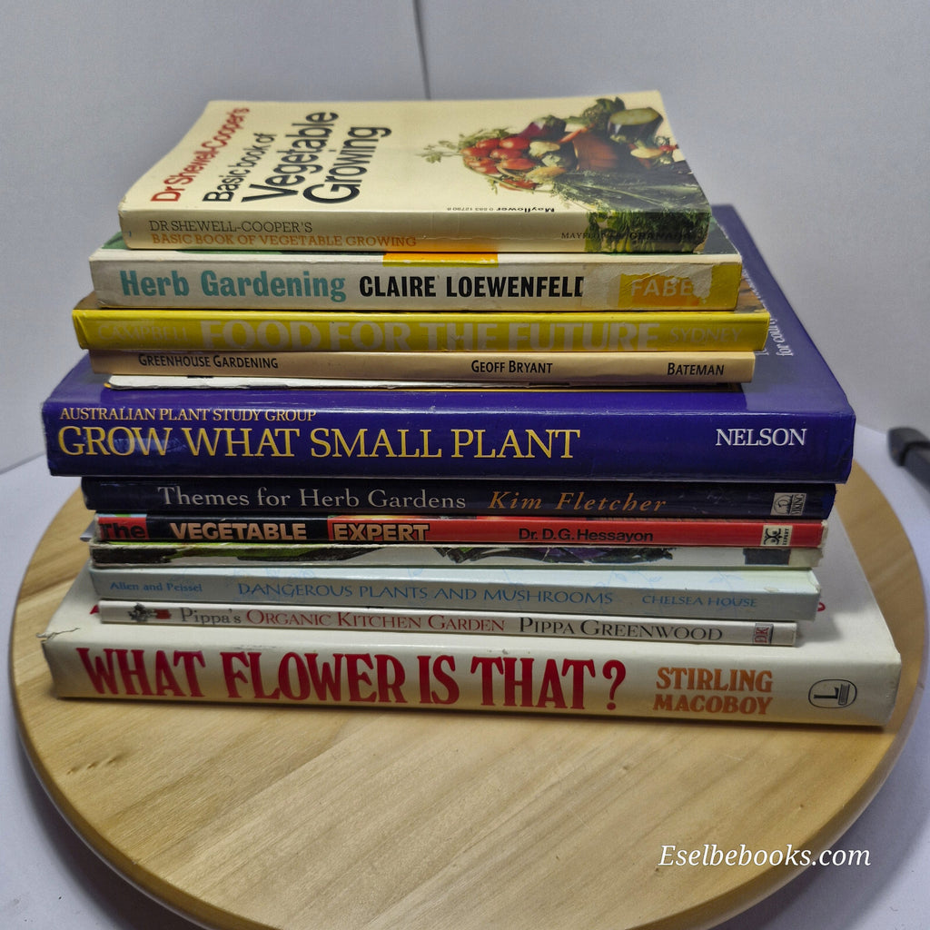 Gardening/planting companion guide books - buy 2 or more for discount March 2025