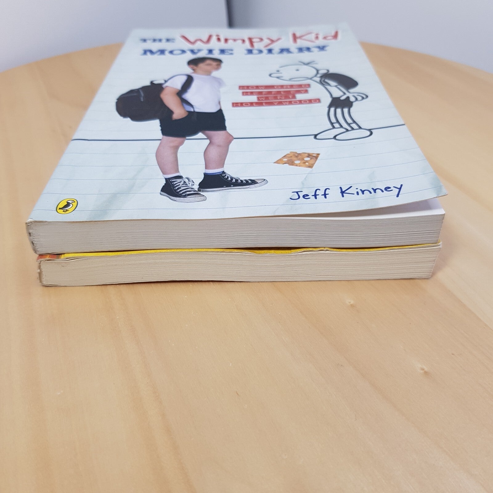 Diary of Wimpy Kid #4 and The Wimpy Kid Movie Diary by Jeff Kinney - paperbacks
