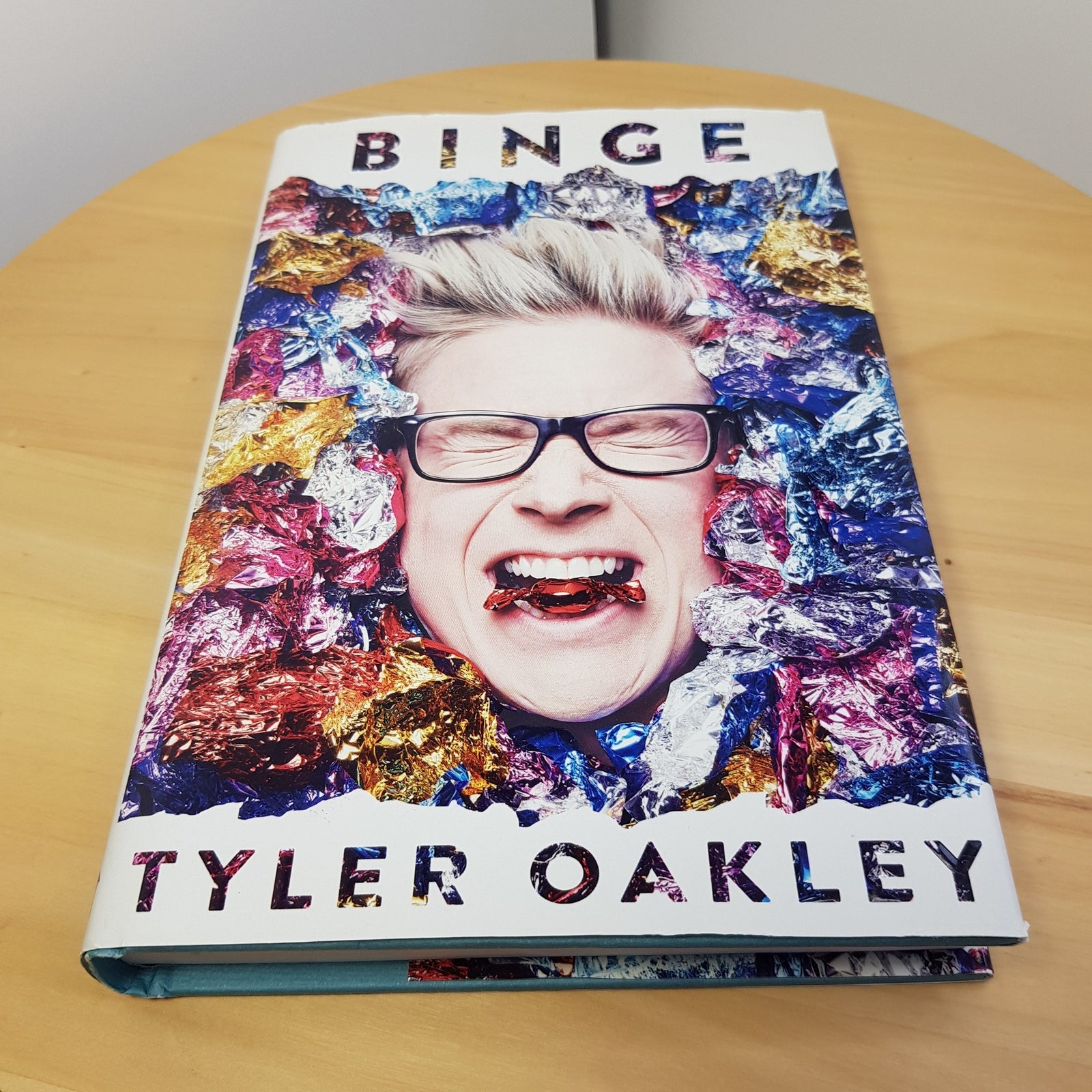 Binge By Tyler Oakley · 2015 - hardback with dust jacket