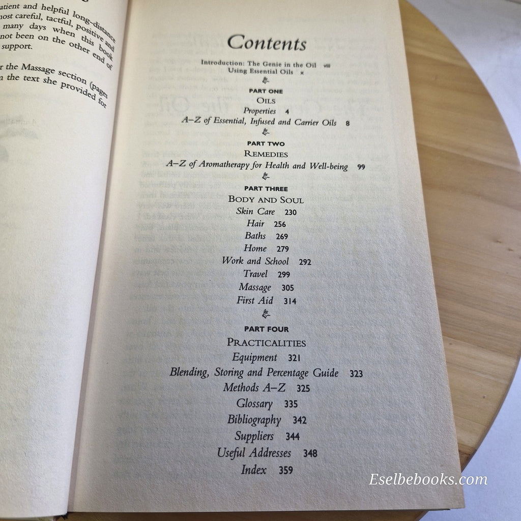 Nerys Purchon's Handbook of Aromatherapy - hardback