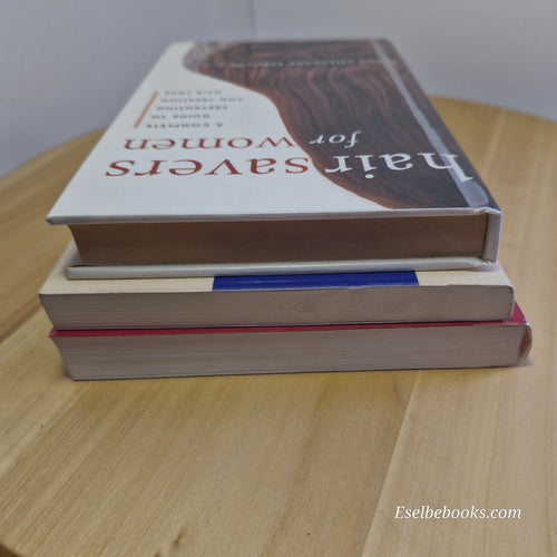 3 books about hair loss/alopecia - hardback/paperbacks