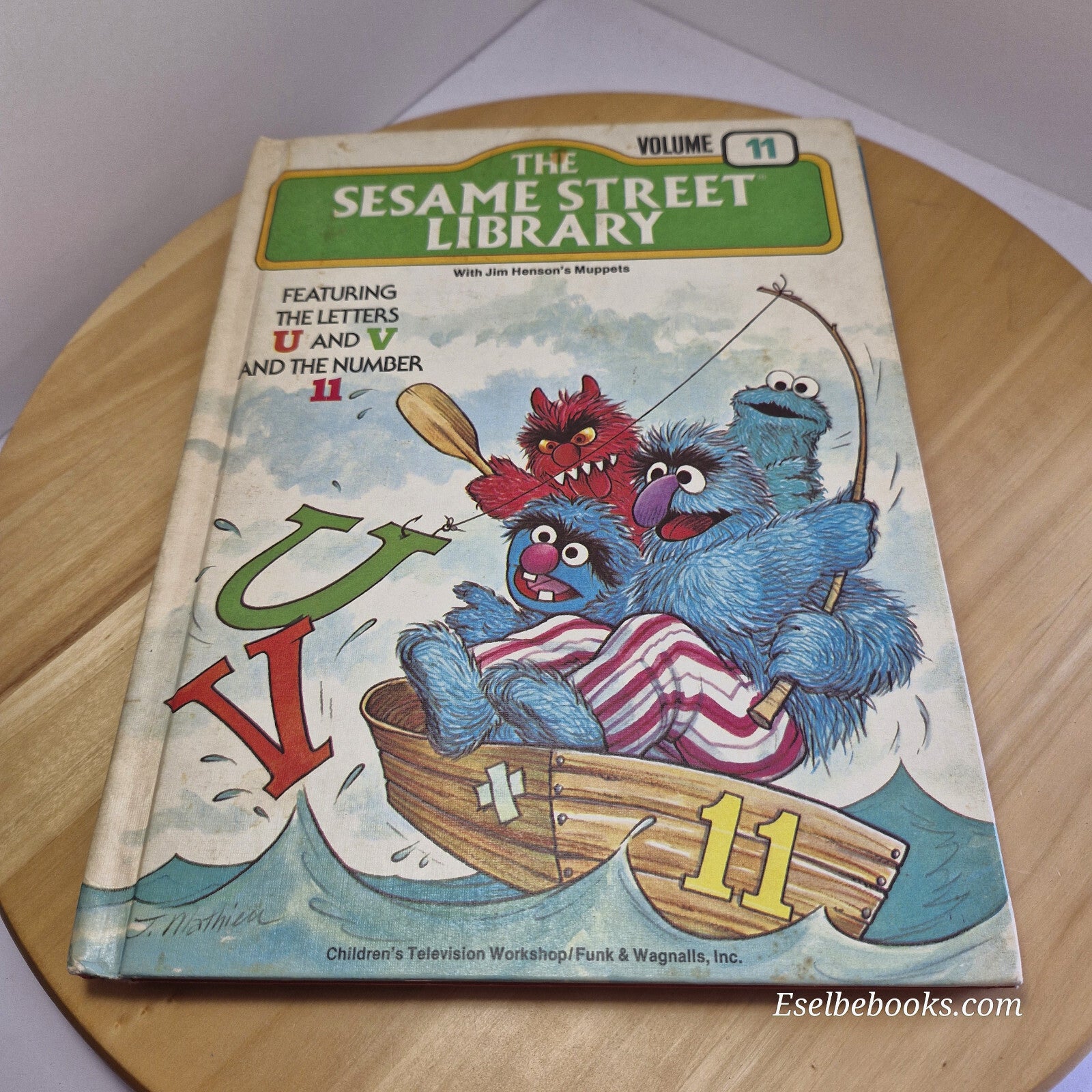 The Sesame Street Library books - buy 2 or more for discount - vintage hardbacks
