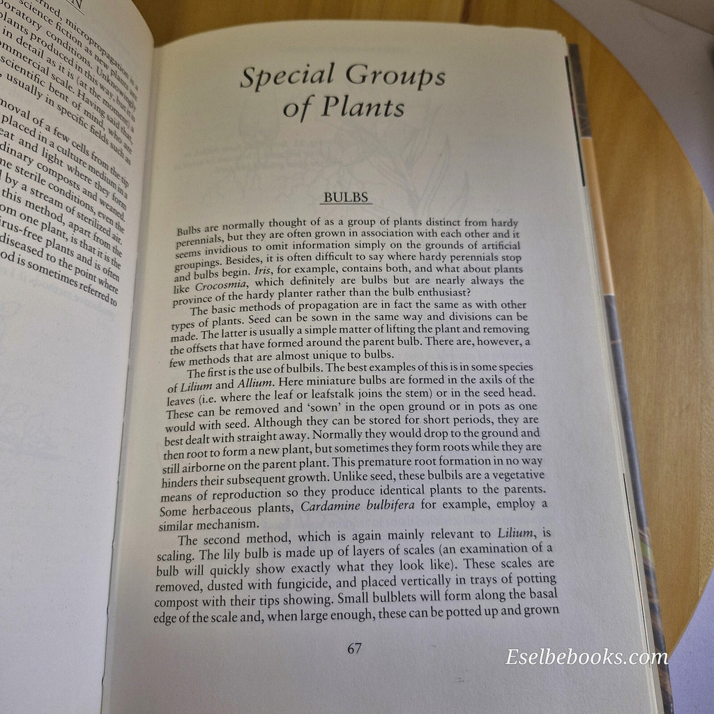 Flora: Propagation of Hardy Perennials By Richard Bird · 1993 - hardback with...