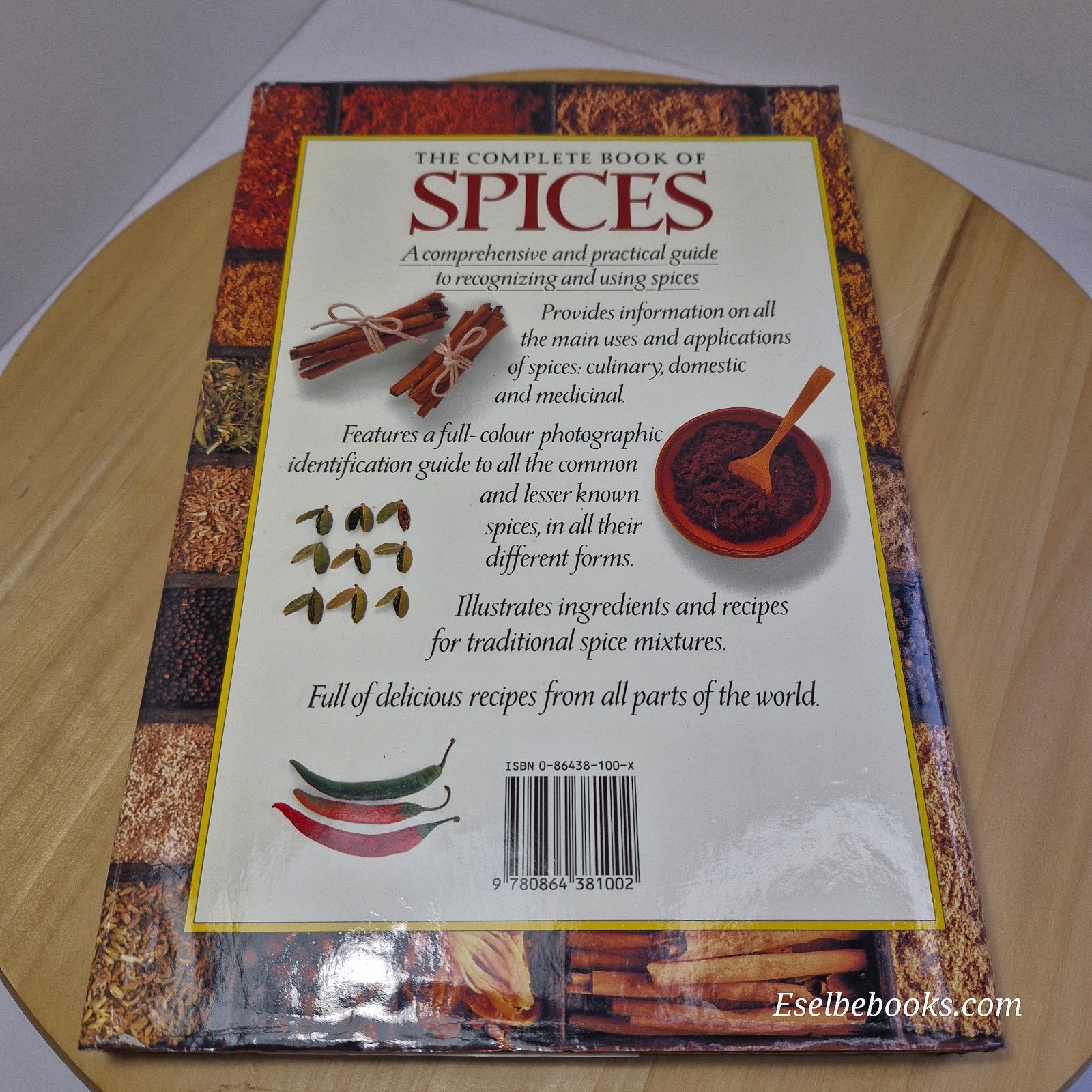 The Complete Book of Spices by Jill Norman 1991 Hardcover