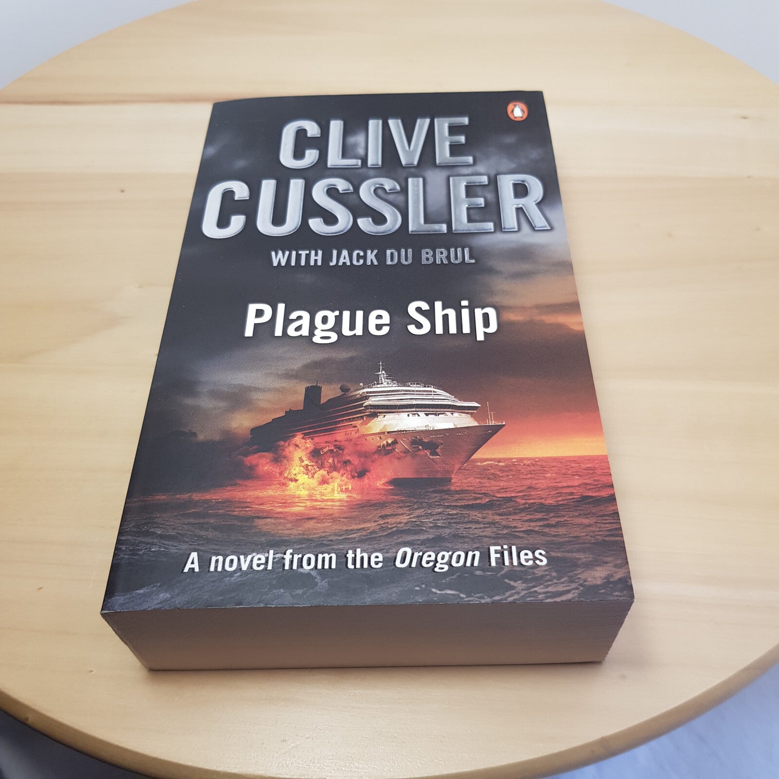 4 x Clive Cussler book bundle - Inca Gold/Treasure of Khan/The Navigator/Plag...