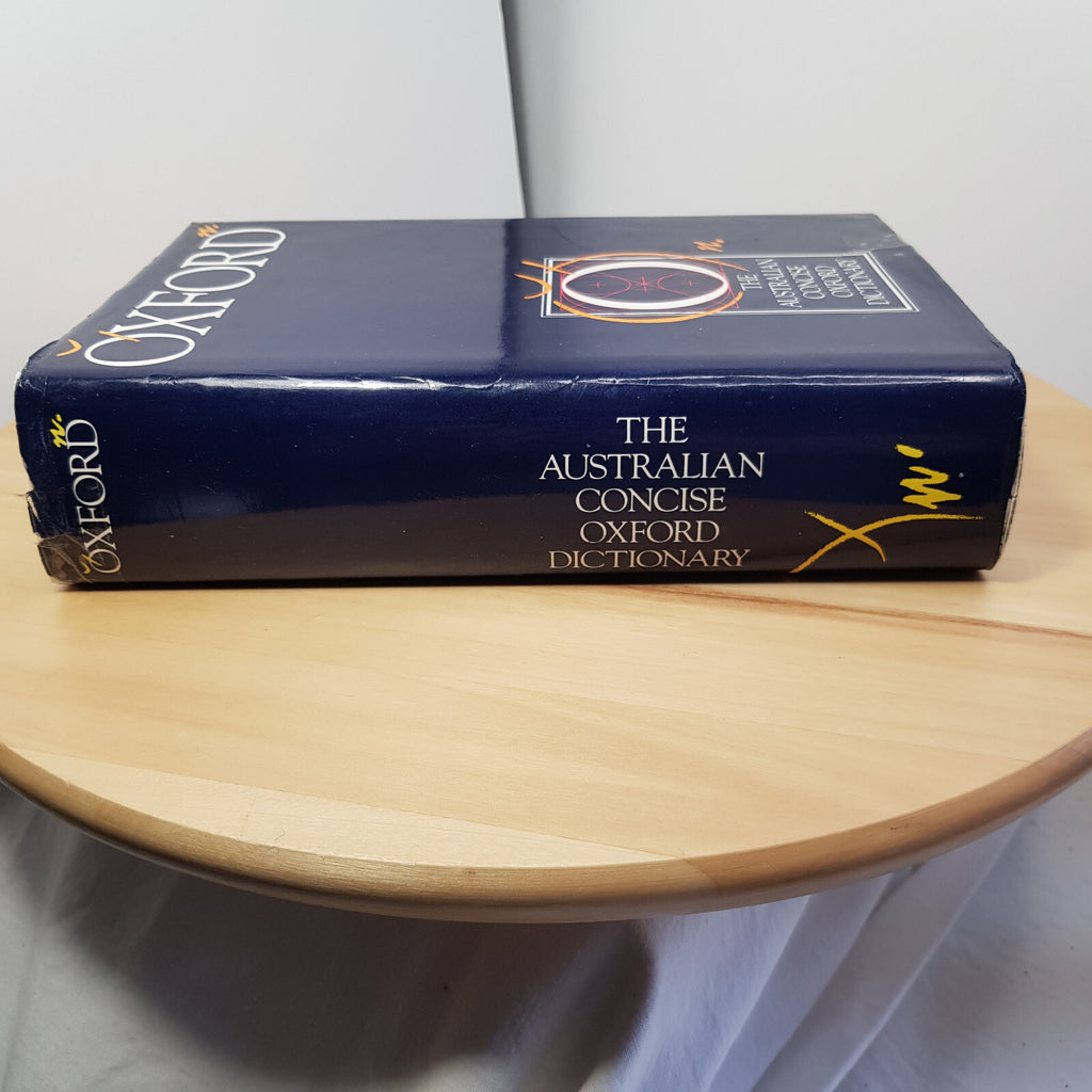 The Australian Concise Oxford Dictionary of Current English - hardback with d...
