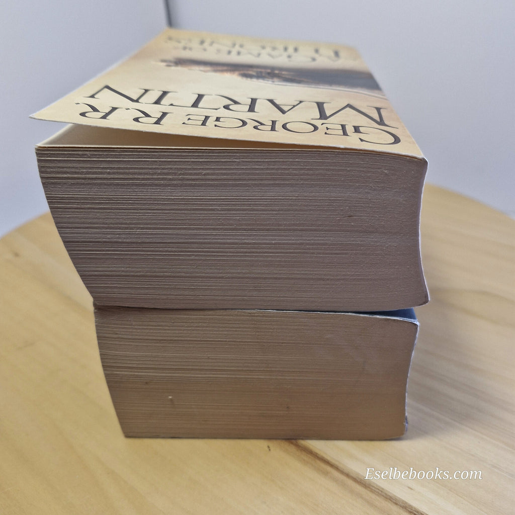 George R R Martin - A Game of Thrones & A Clash of Kings - paperbacks