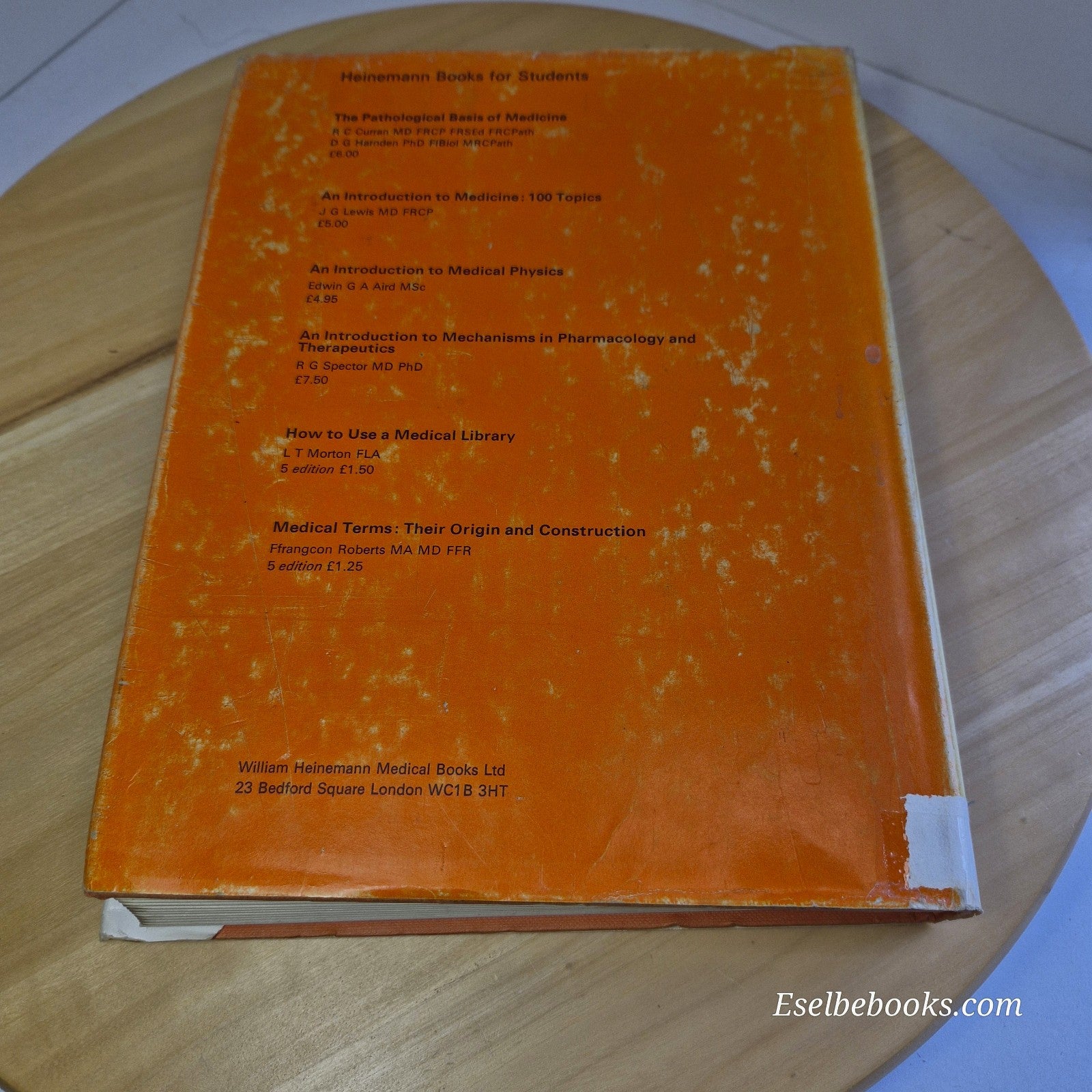 Hewer's Textbook of Histology for Medical Students 9th ed by Bradbury - harback