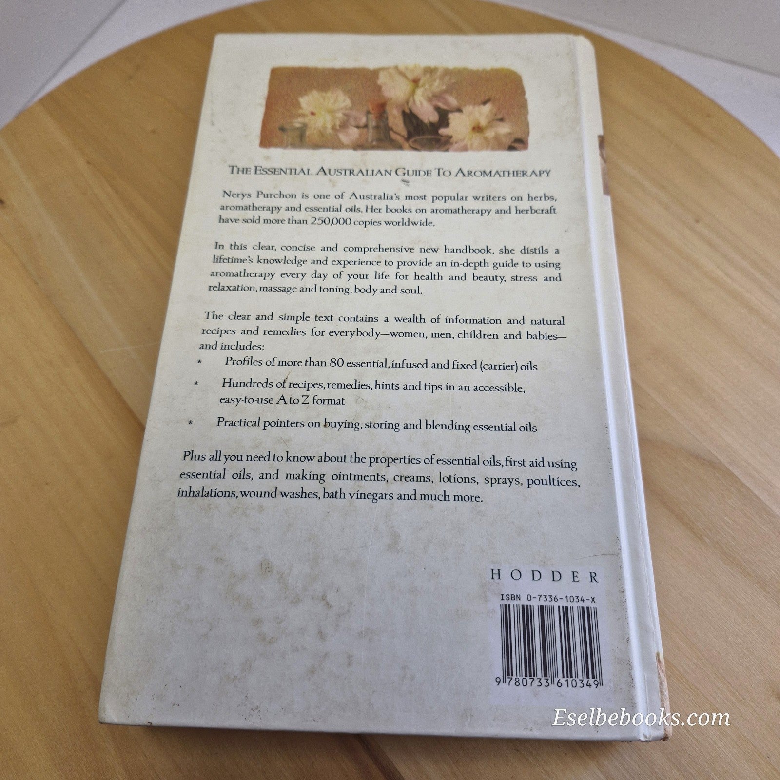 Nerys Purchon's Handbook of Aromatherapy - hardback