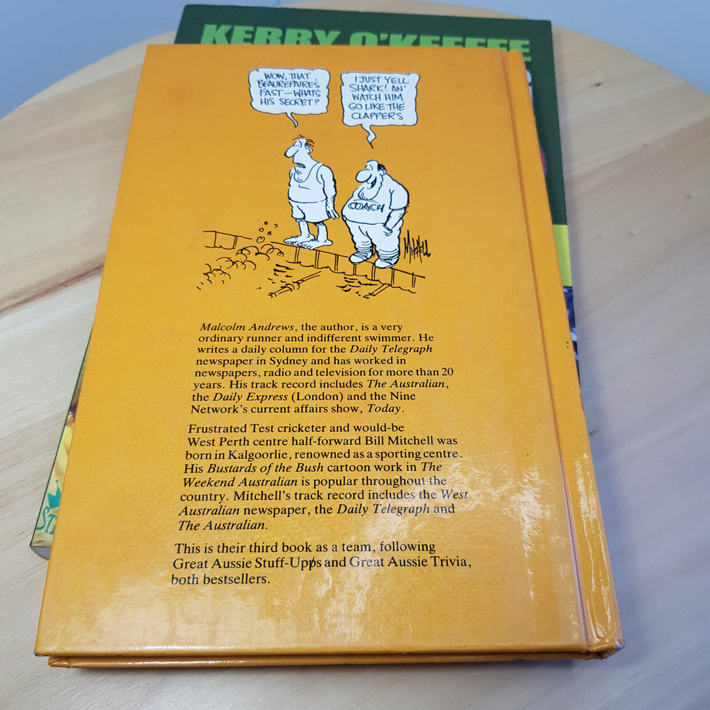 Sports humour: Great Aussie sports heroes & According to Skull - hardback/pap...