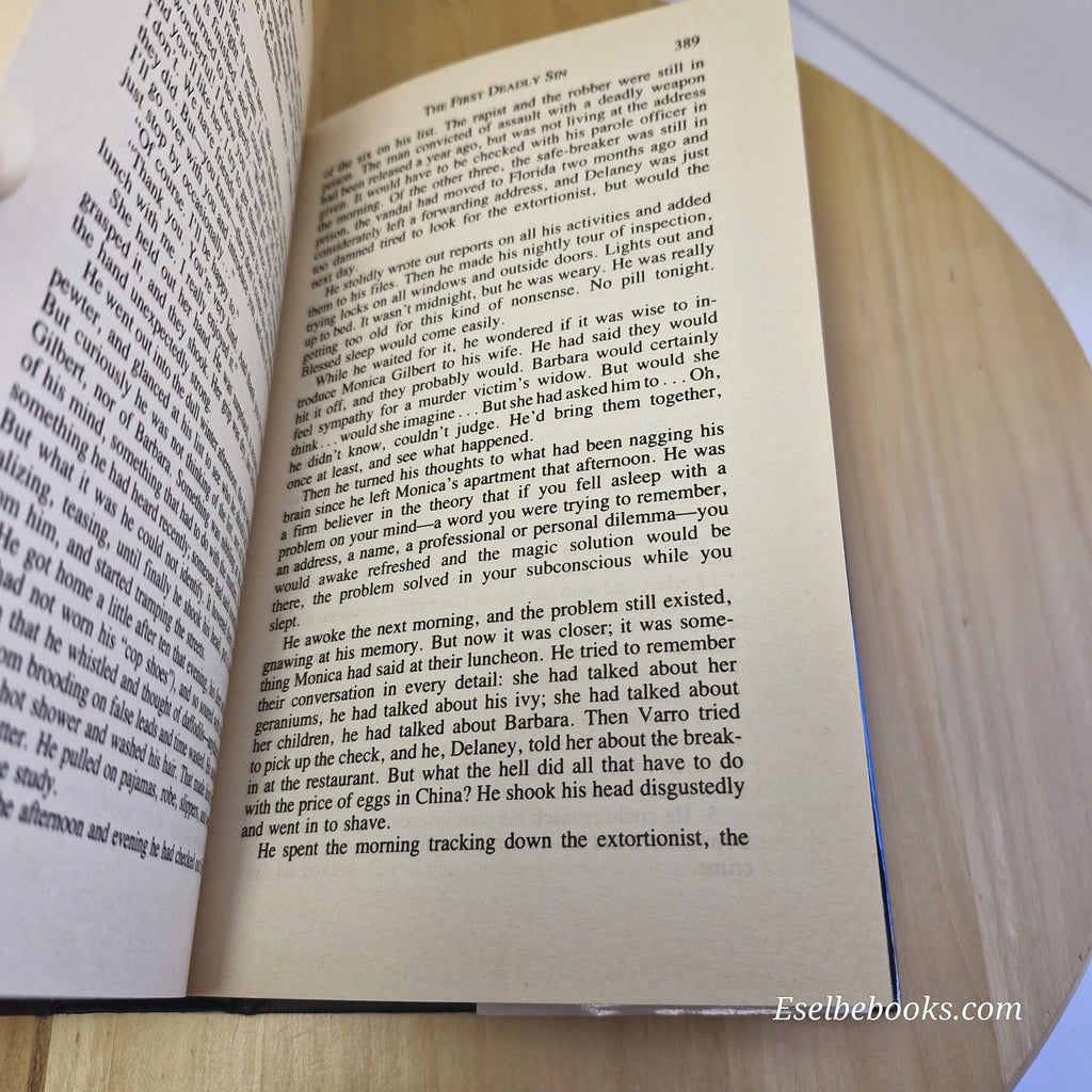 Eagle in the sky (Wilbur Smith) & The first deadly sin (Lawrence Sanders)