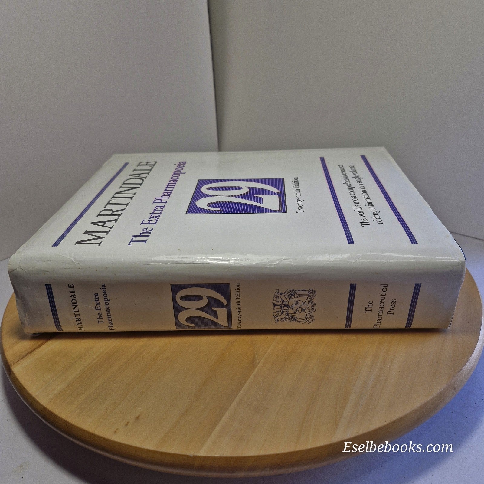 Martindale: The Extra Pharmacopoeia 29th edition 1989 hardback with dust jacket