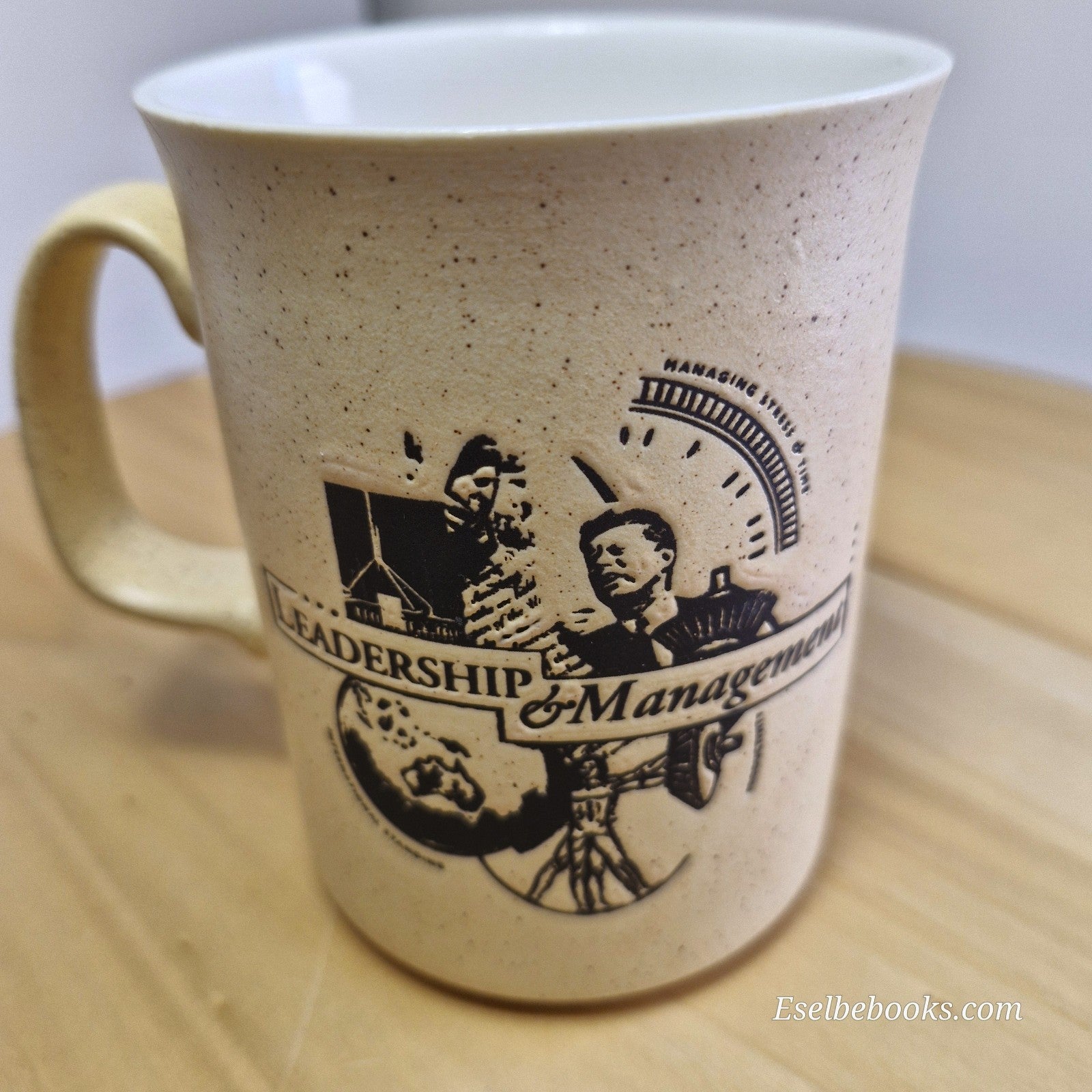 Sandalwood collectible ceramic mug - Leadership & Management