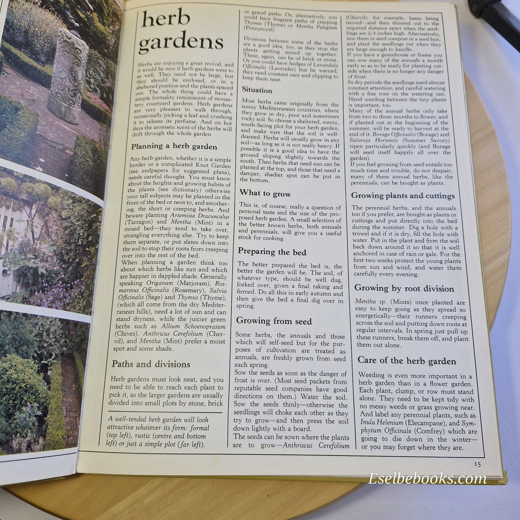 Herbs - growing, drying and using by Cynthia Wickham · 1975 - hardback