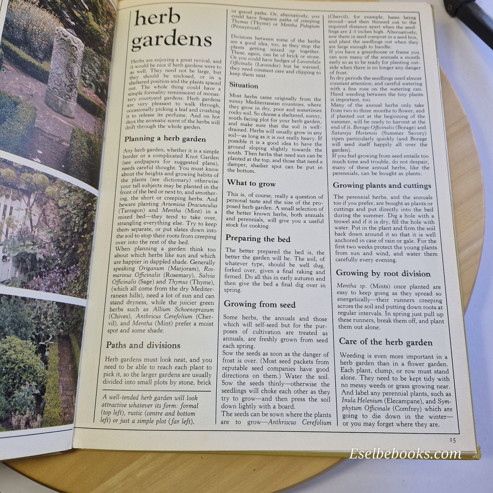 Herbs - growing, drying and using by Cynthia Wickham · 1975 - hardback