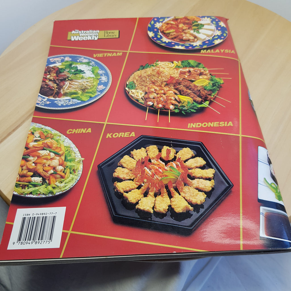 3 x Asian cuisine cookbooks by AWW/Family Circle - paperbacks