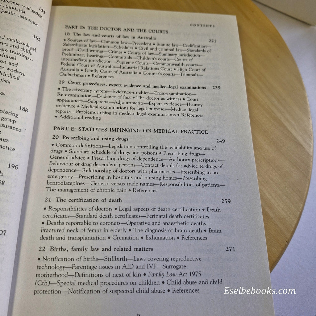 Ethics, Law and Medical Practice by Plueckhahn, Cordner & Breen - paperback