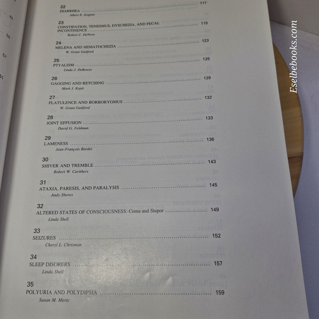 Textbook of Veterinary Internal Medicine Volume 1 & 2 Fourth edition by Ettin...