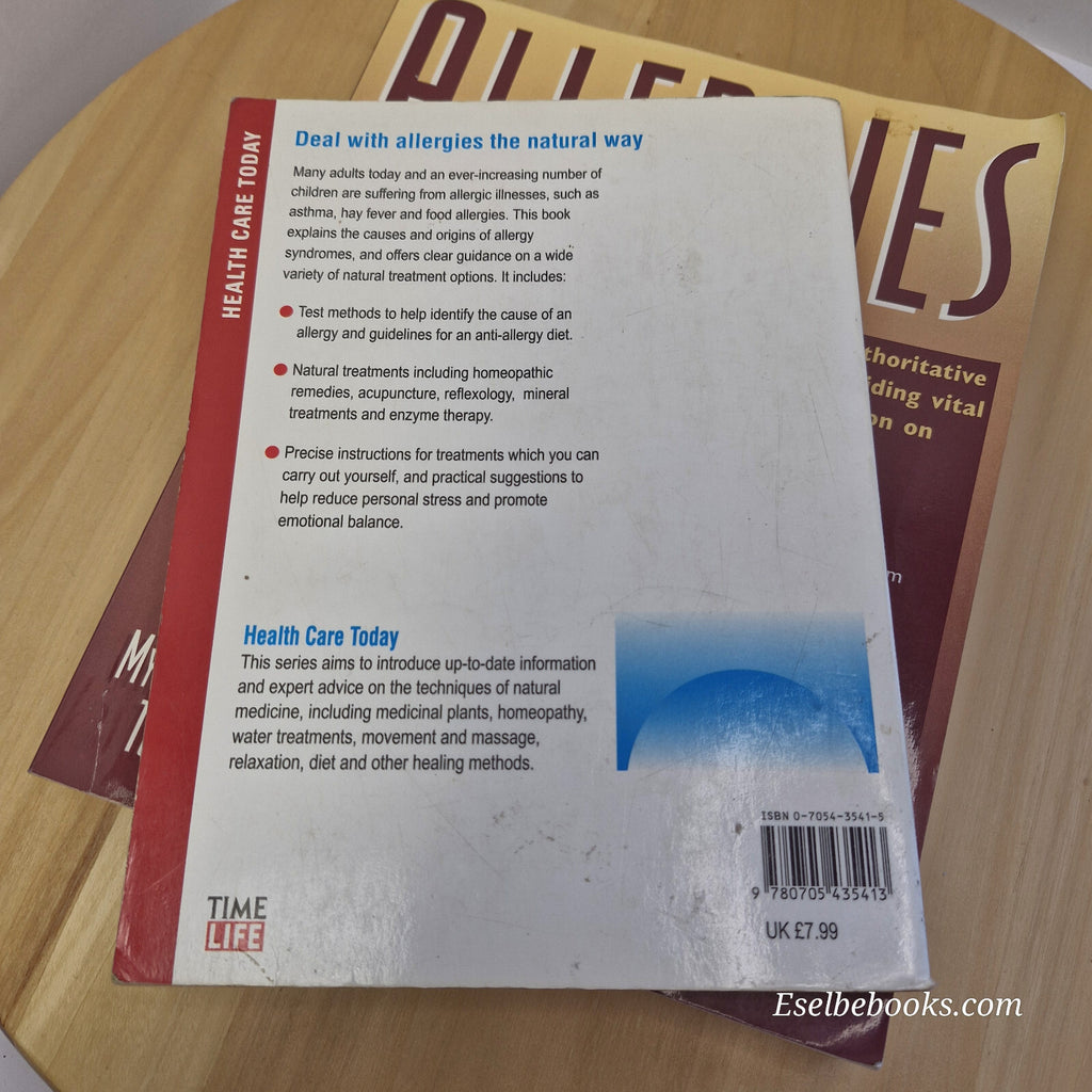 Health: 4 x  dealing with allergies books - paperbacks