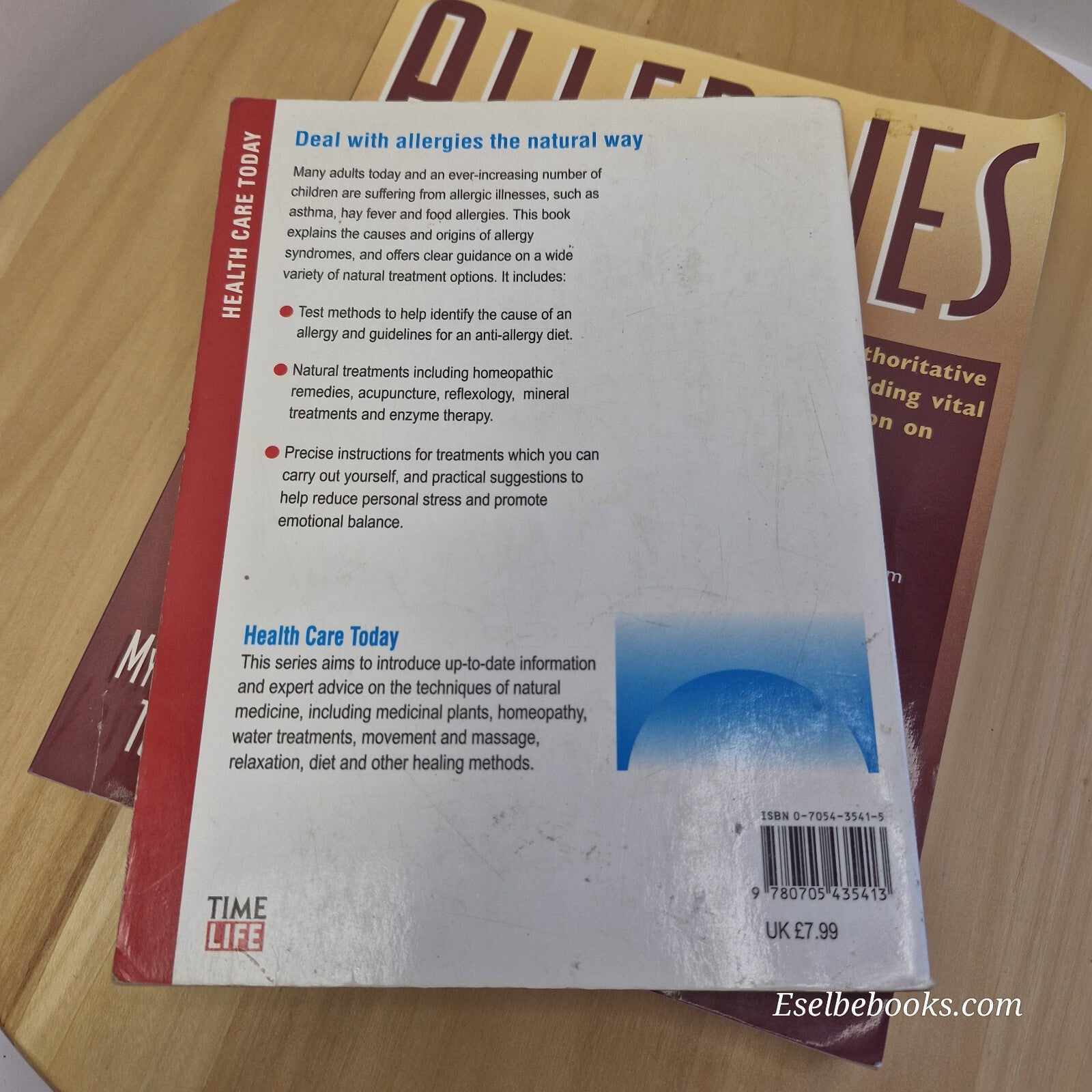 Health: 4 x  dealing with allergies books - paperbacks