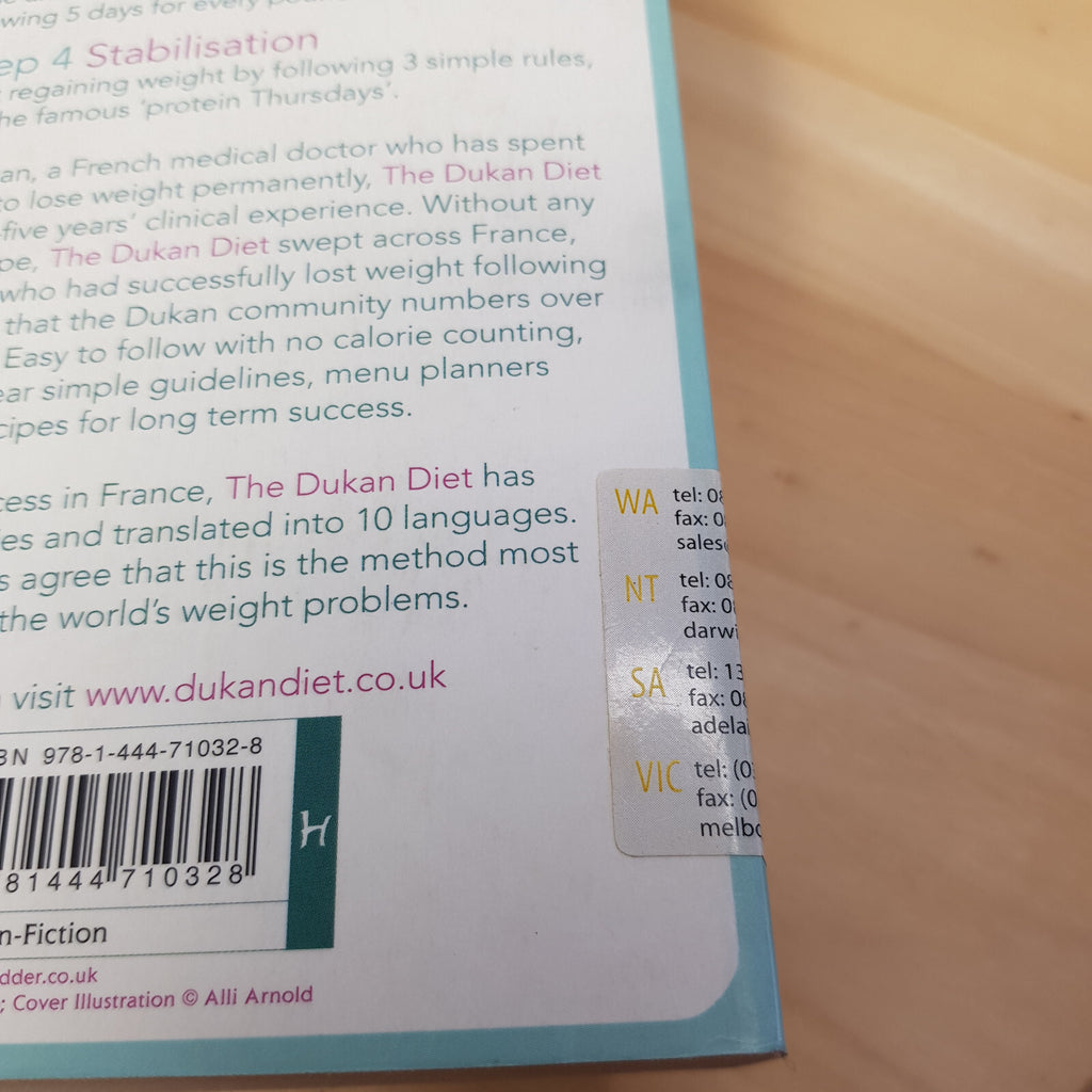 Bundle x 2 french weight loss books - The Dukan Diet & Women, work and the ar...