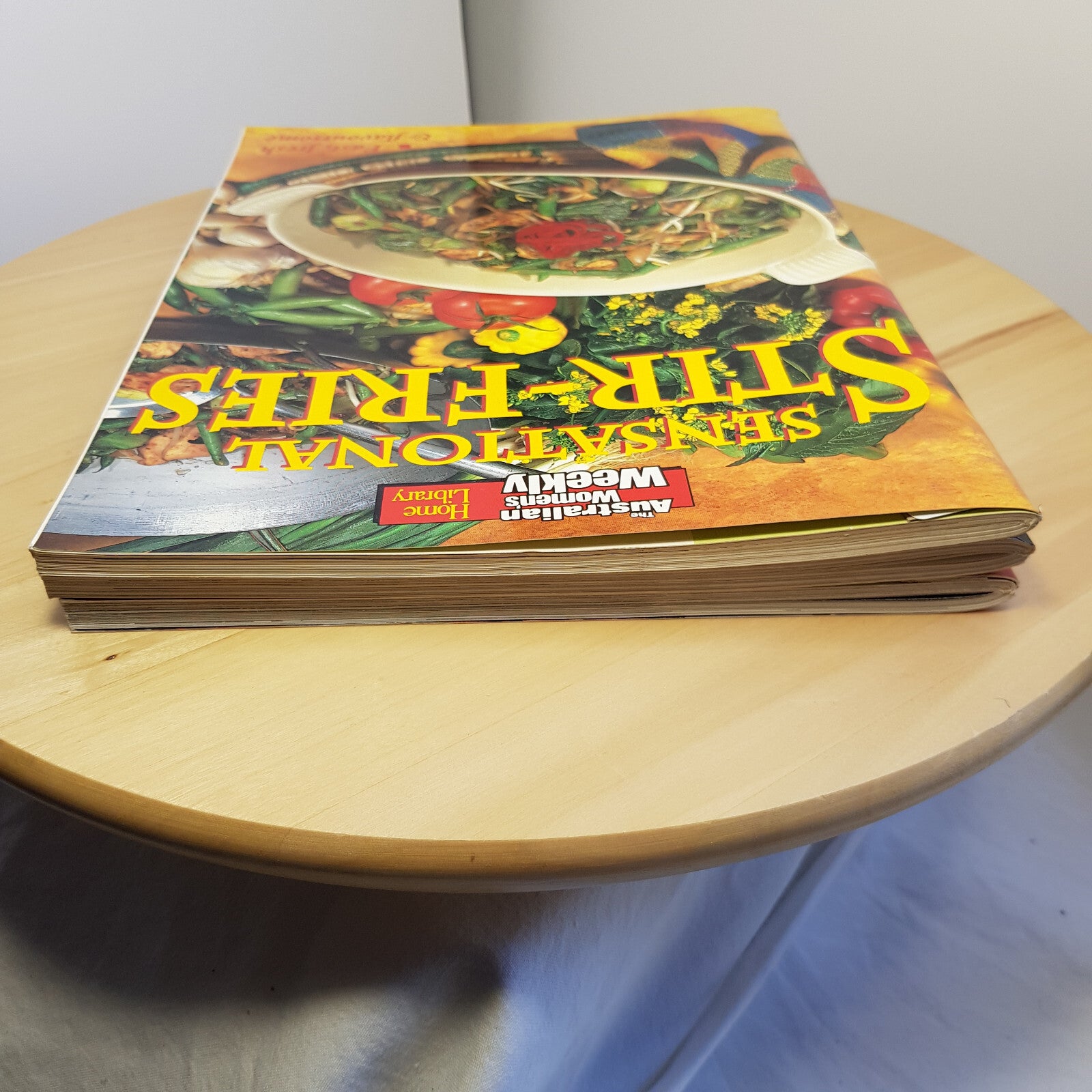 3 x Asian cuisine cookbooks by AWW/Family Circle - paperbacks