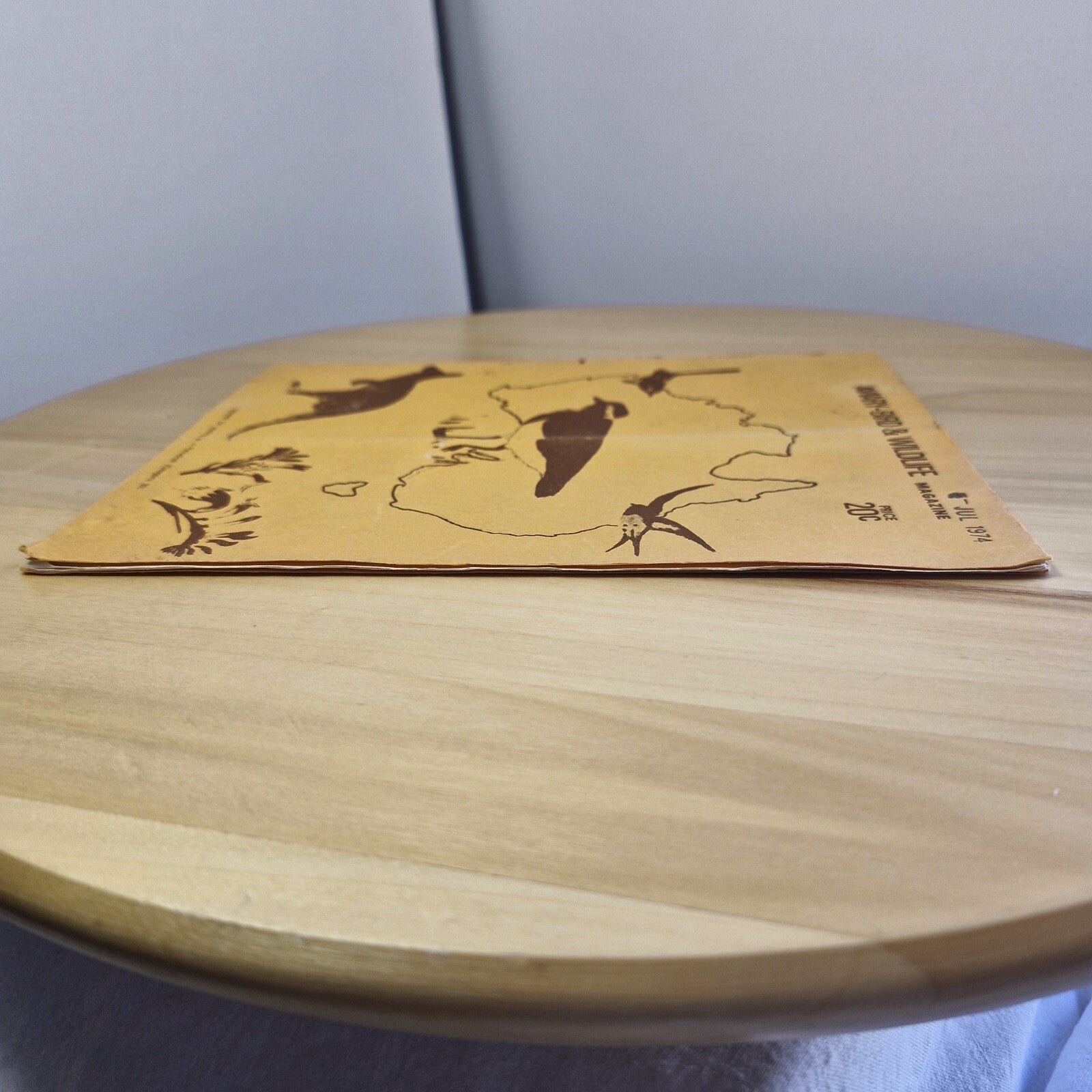 Vintage fauna guide: Aviary-bird & wildlife magazine July 1974 - paperback