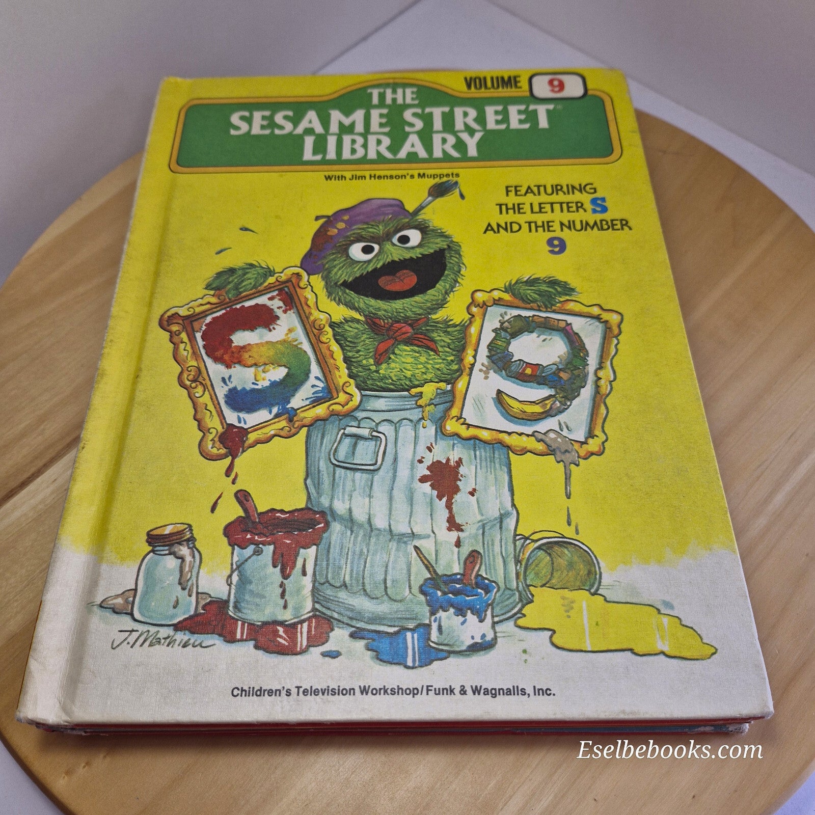 The Sesame Street Library books - buy 2 or more for discount - vintage hardbacks