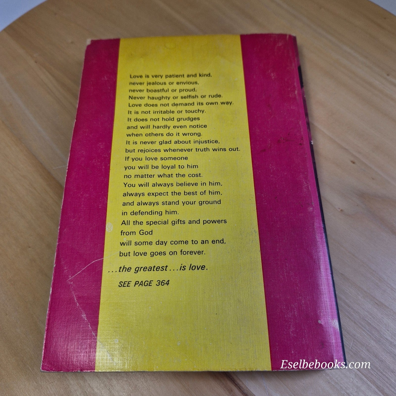 The Greatest is Love: A Paraphrased New Testament Book 1971 - vintage paperback