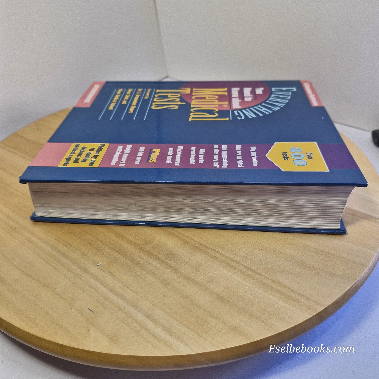 Health: Everything You Need to Know about Medical Tests 1996 - hardback