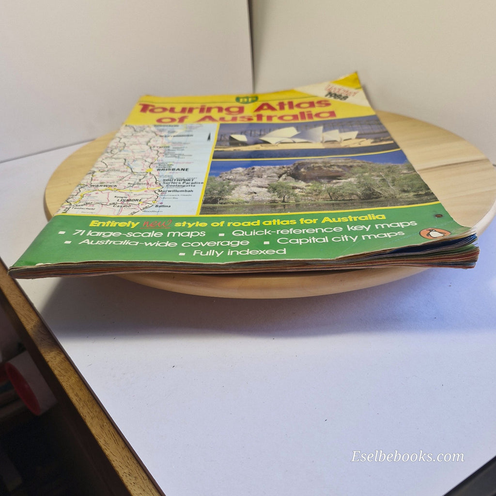 Bundle 4 vintage Australian touring atlases - BP/Ampol/Reader's Digest/Dir Signs